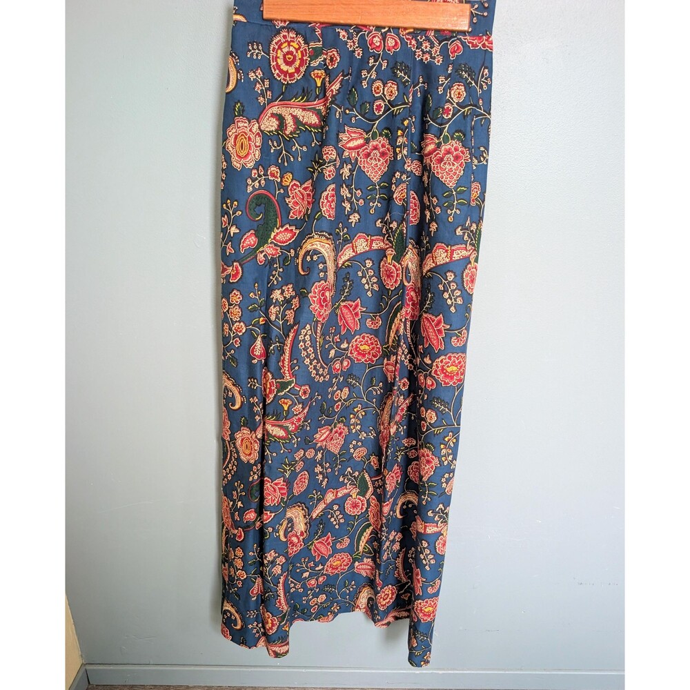 Vintage 70s Floral Maxi Skirt